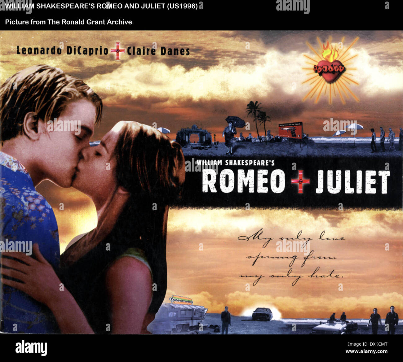 WILLIAM SHAKESPEARES ROMEO AND JULIET Stock Photo