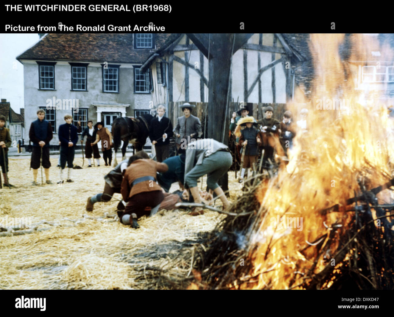THE WITCHFINDER GENERAL Stock Photo