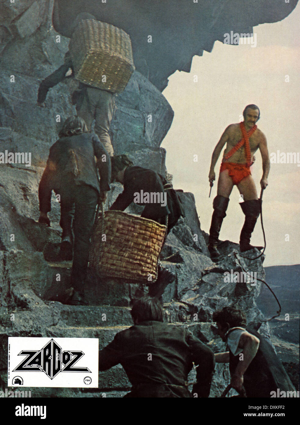 ZARDOZ (UK/EIRE 1974) SEAN CONNERY Stock Photo