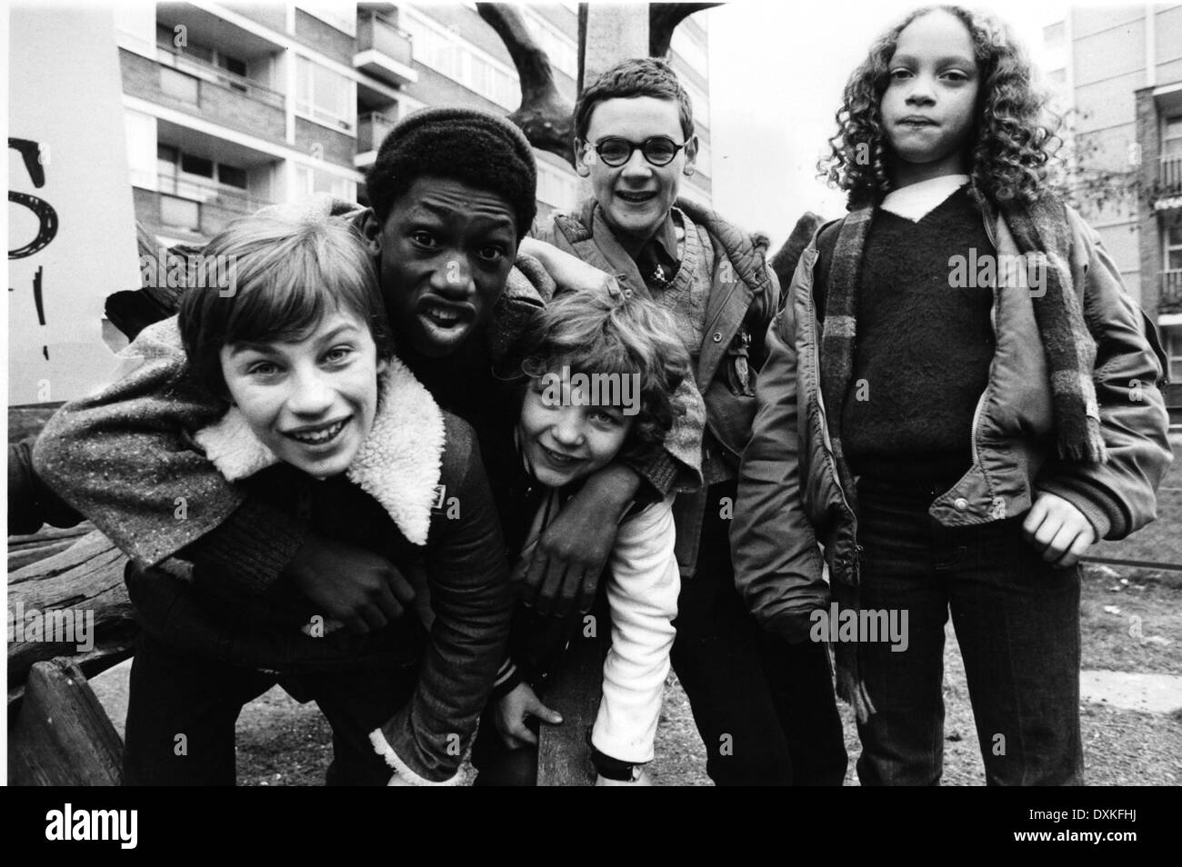 THE LATCHKEY CHILDREN Stock Photo Alamy