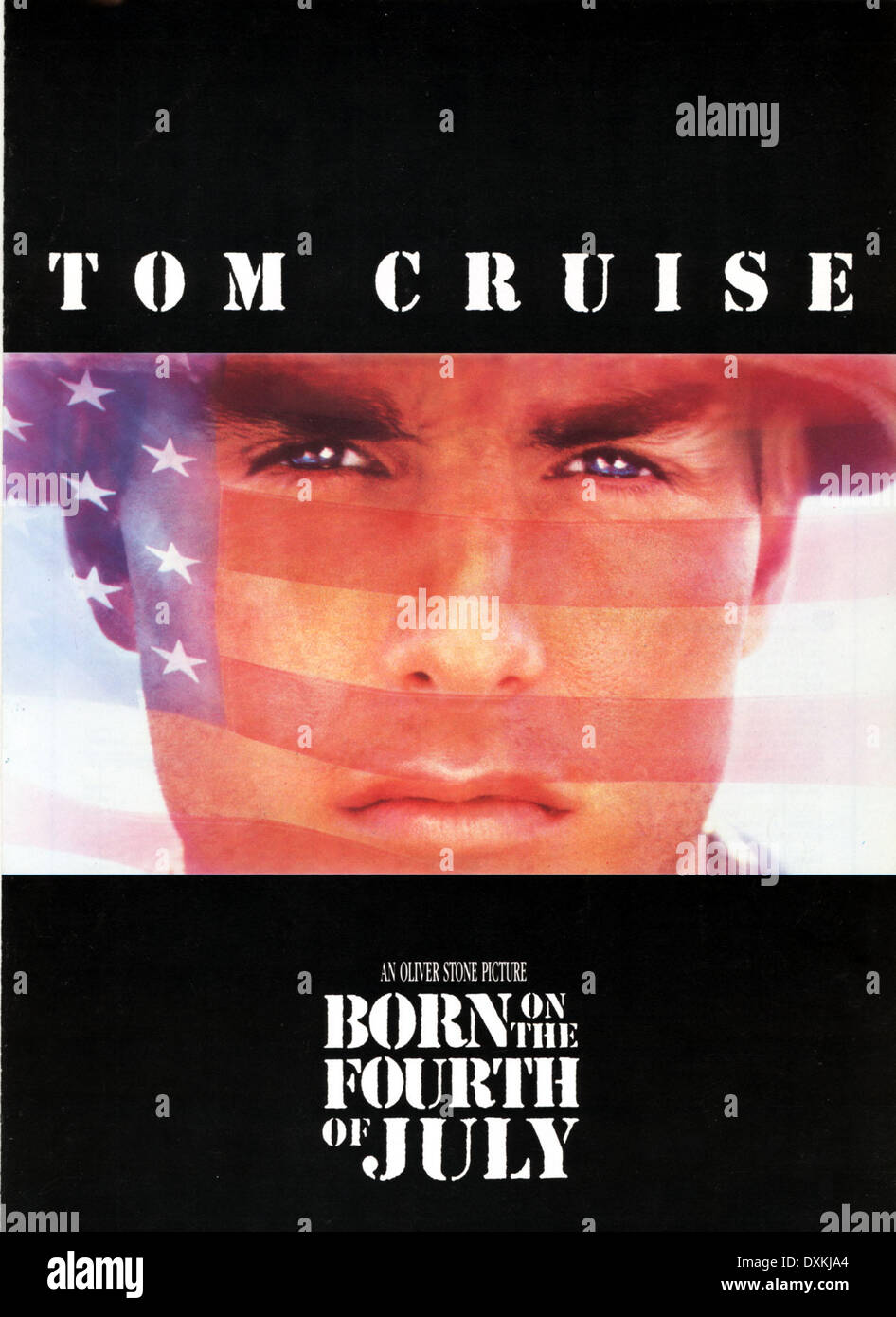 BORN ON THE FOURTH OF JULY Stock Photo - Alamy