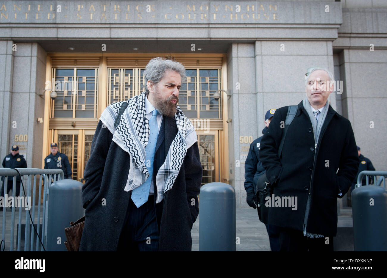 Manhattan, New York, USA. 26th Mar, 2014. Attorney STANLEY COHEN (left