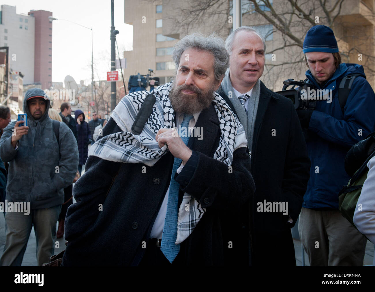Manhattan, New York, USA. 26th Mar, 2014. Attorney STANLEY COHEN (left