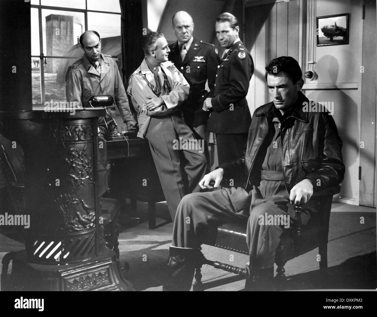 Twelve oclock high 1949 gregory peck Black and White Stock Photos