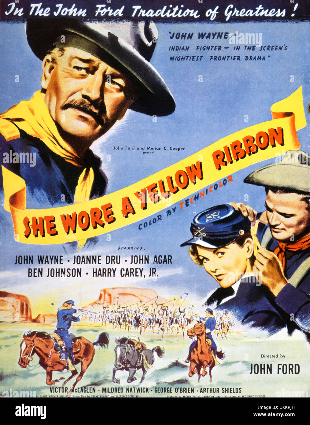 She wore a yellow ribbon film hires stock photography and images Alamy