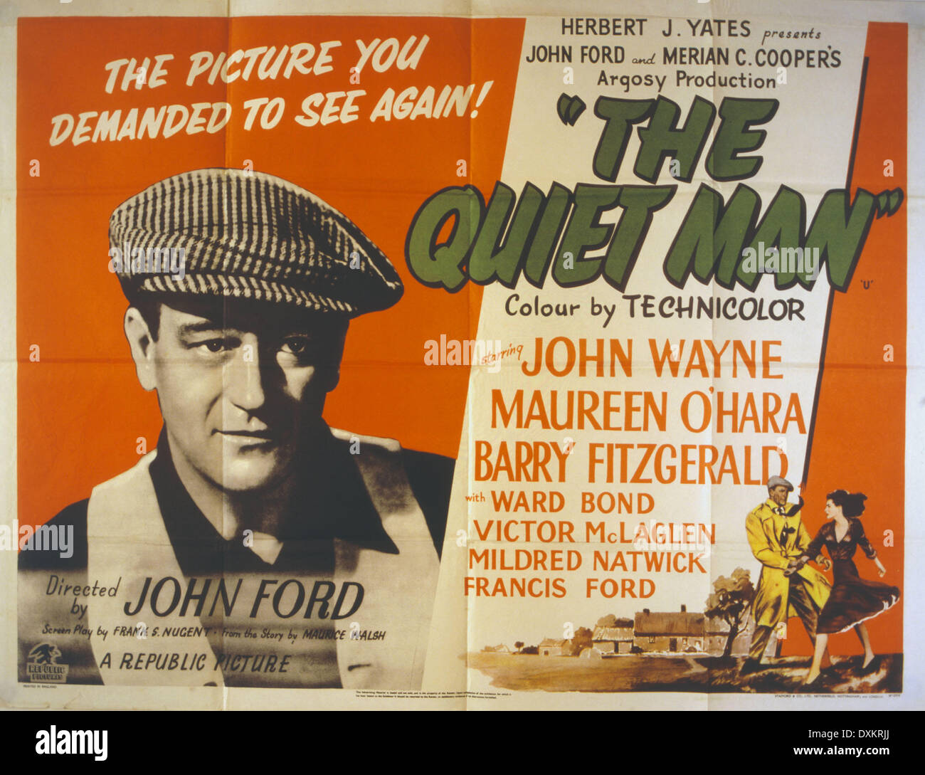 THE QUIET MAN Stock Photo
