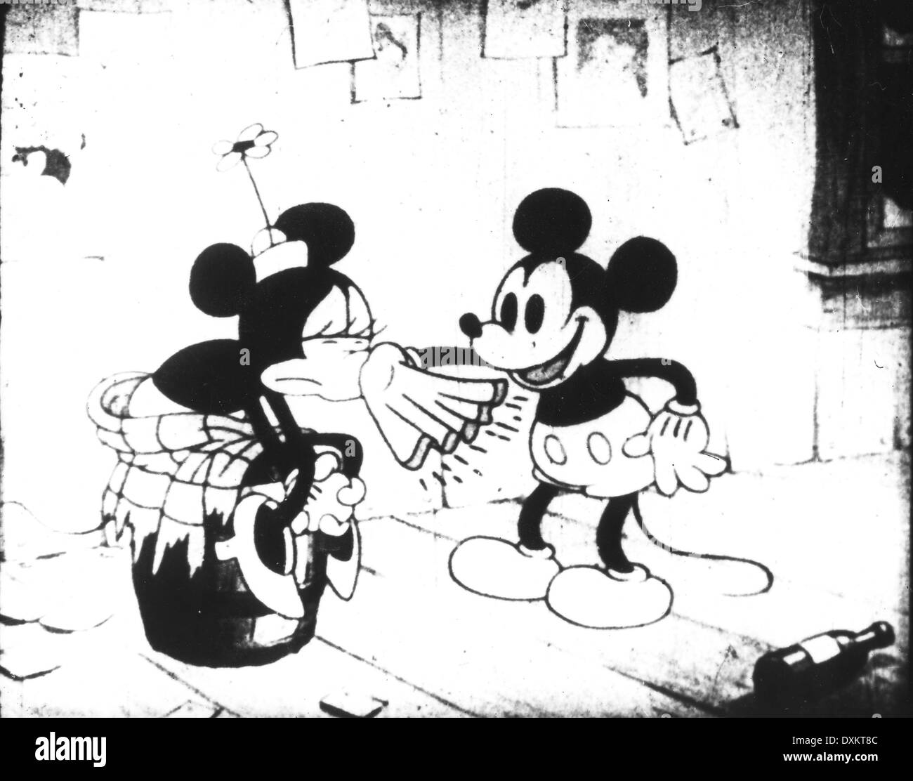 minnie and mickey mouse tumblr black and white