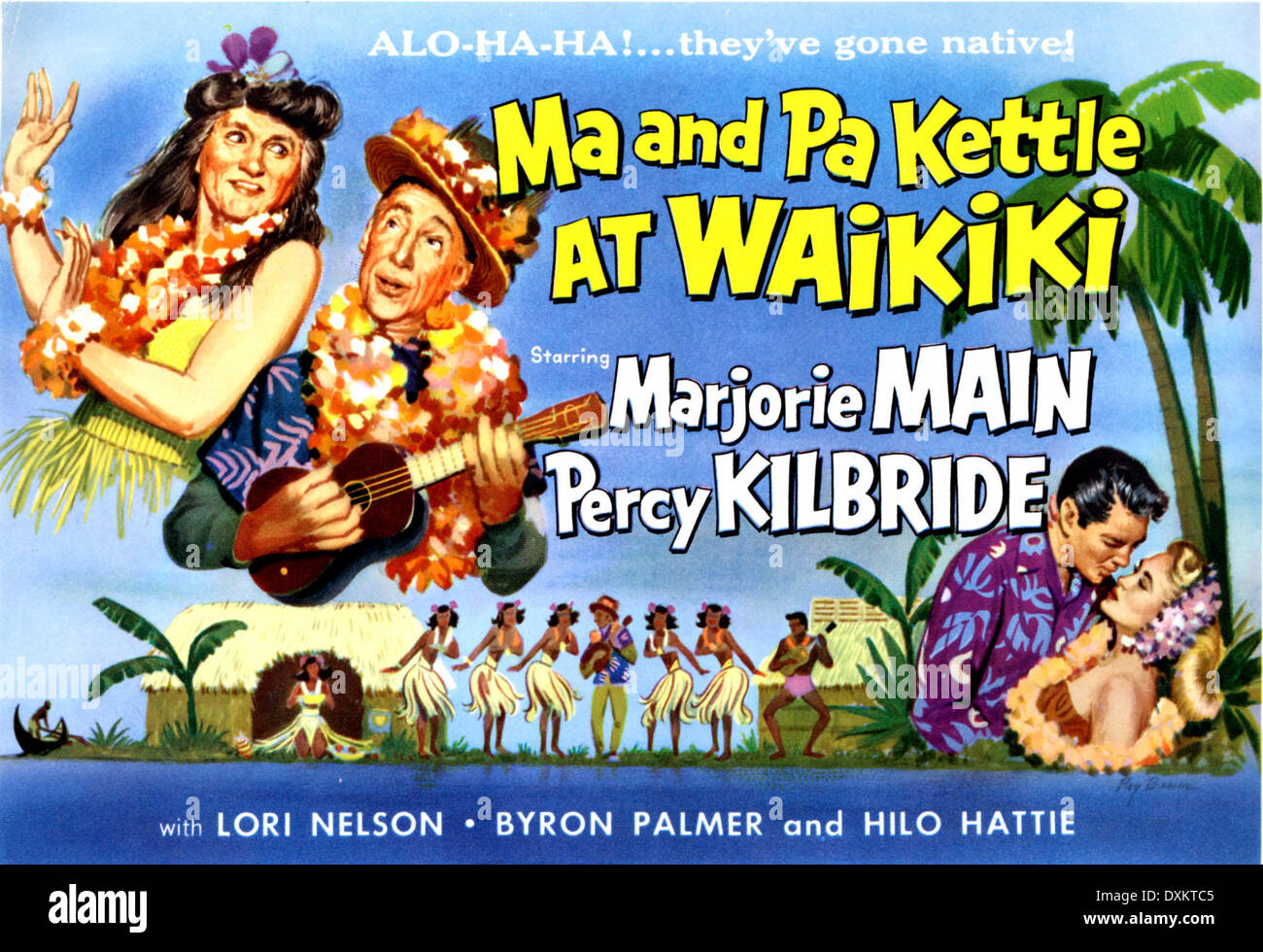 MA AND PA KETTLE AT WAIKIKI Stock Photo Alamy