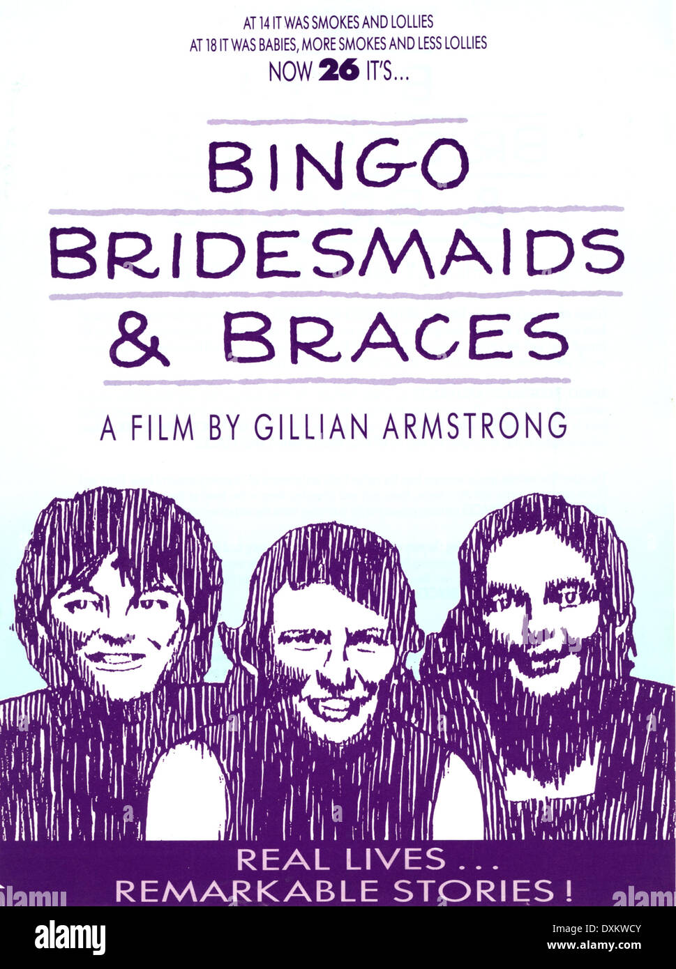 BINGO, BRIDESMAIDS & BRACES Stock Photo
