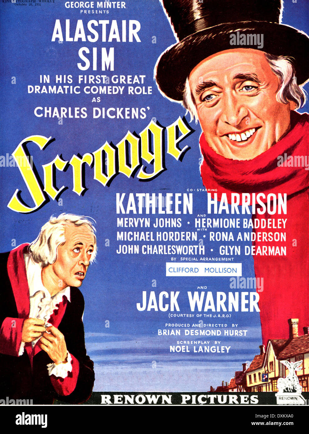 A Christmas Carol 1951 Poster Christmas Carol 1951