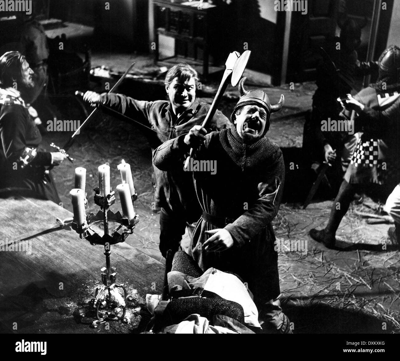 THE SIEGE OF THE SAXONS Stock Photo Alamy