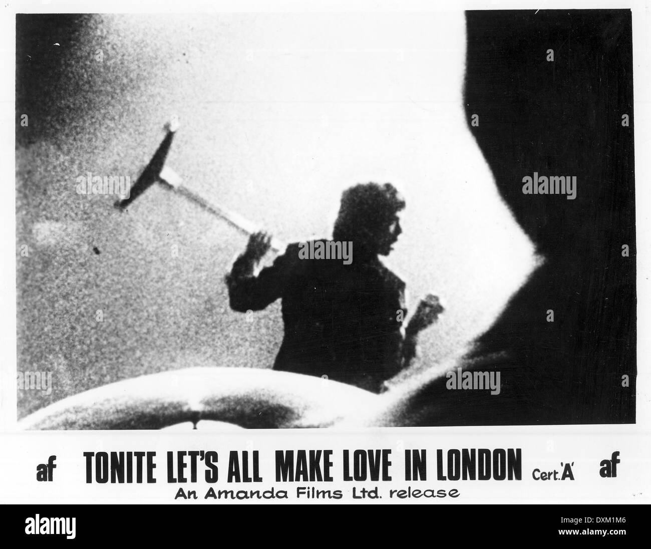 TONITE LET'S ALL MAKE LOVE IN LONDON Stock Photo Alamy