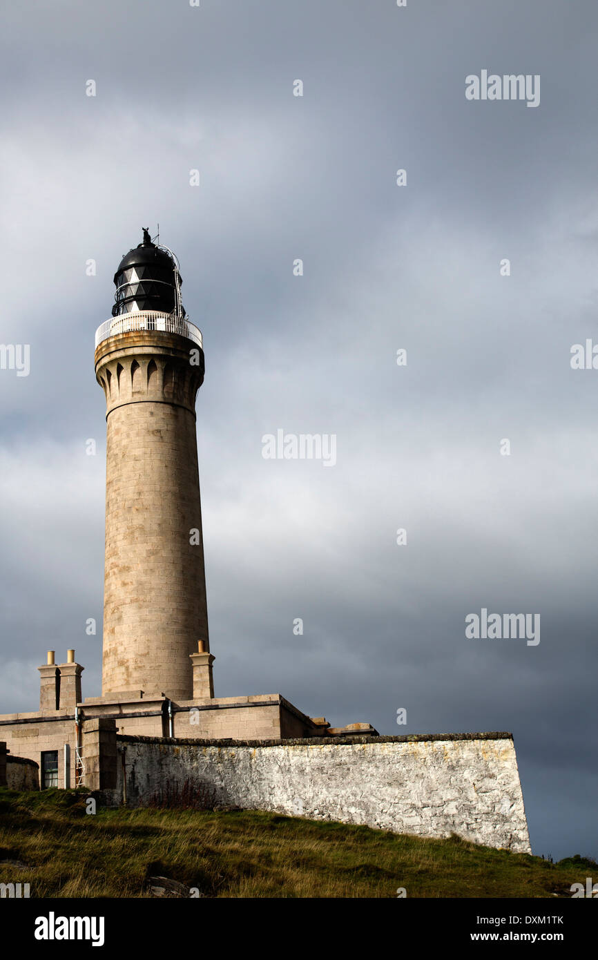 The Lighthouse at Point of Ardnamurchan, Scotland Stock Photo