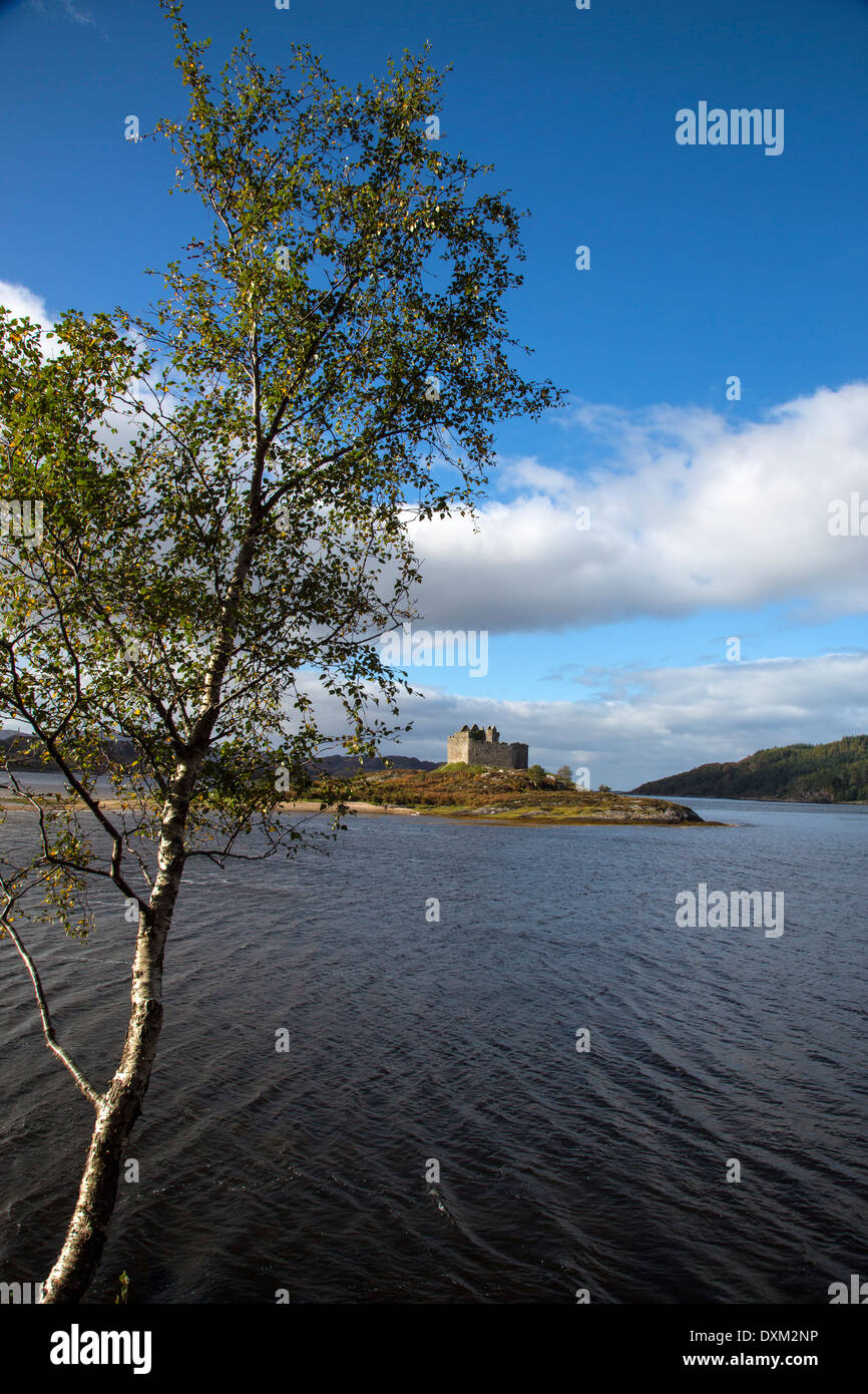 Eilean Tioram and Castle Tioram, Loch Moidart, Lochaber, Highland