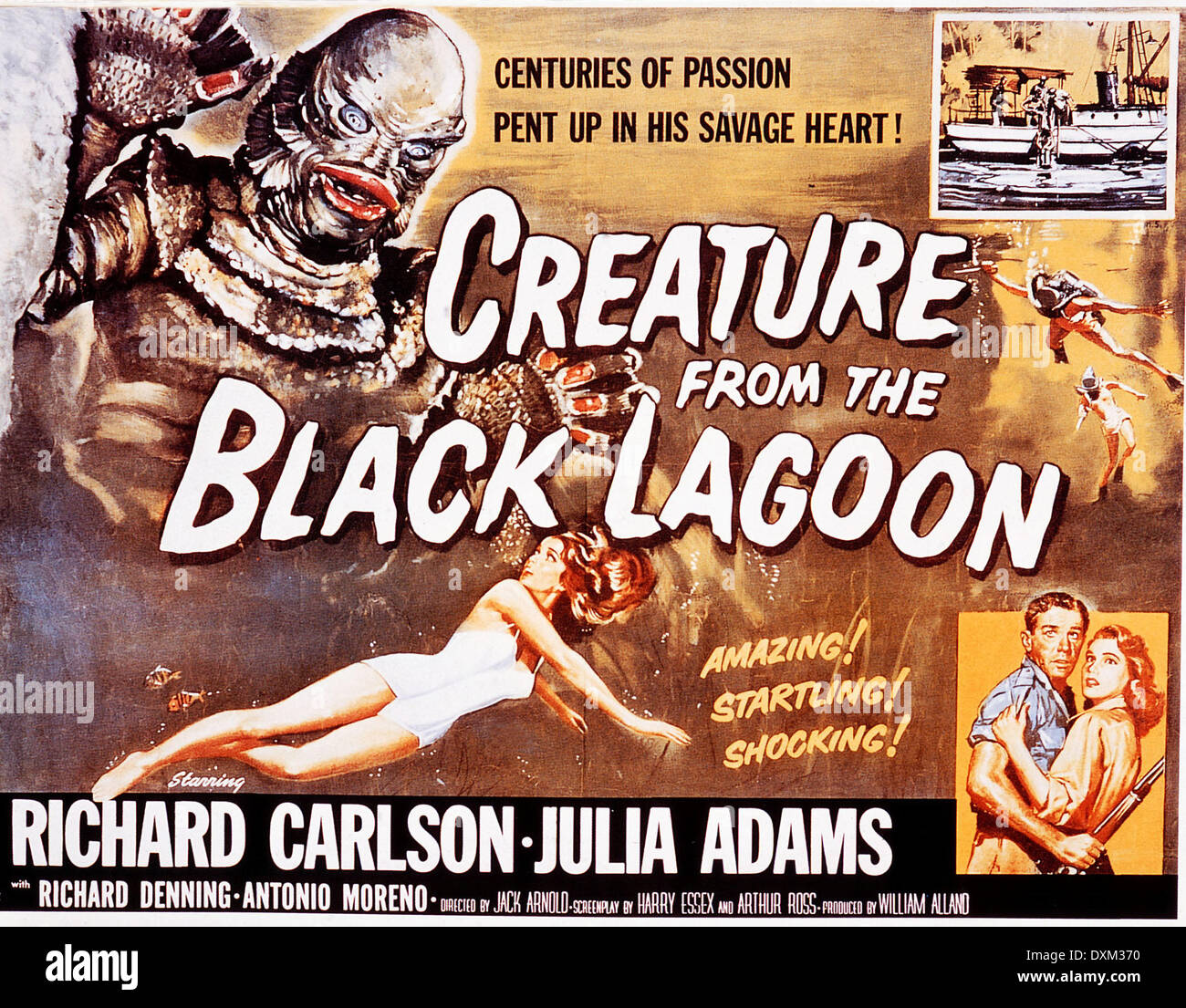 CREATURE FROM THE BLACK LAGOON Stock Photo
