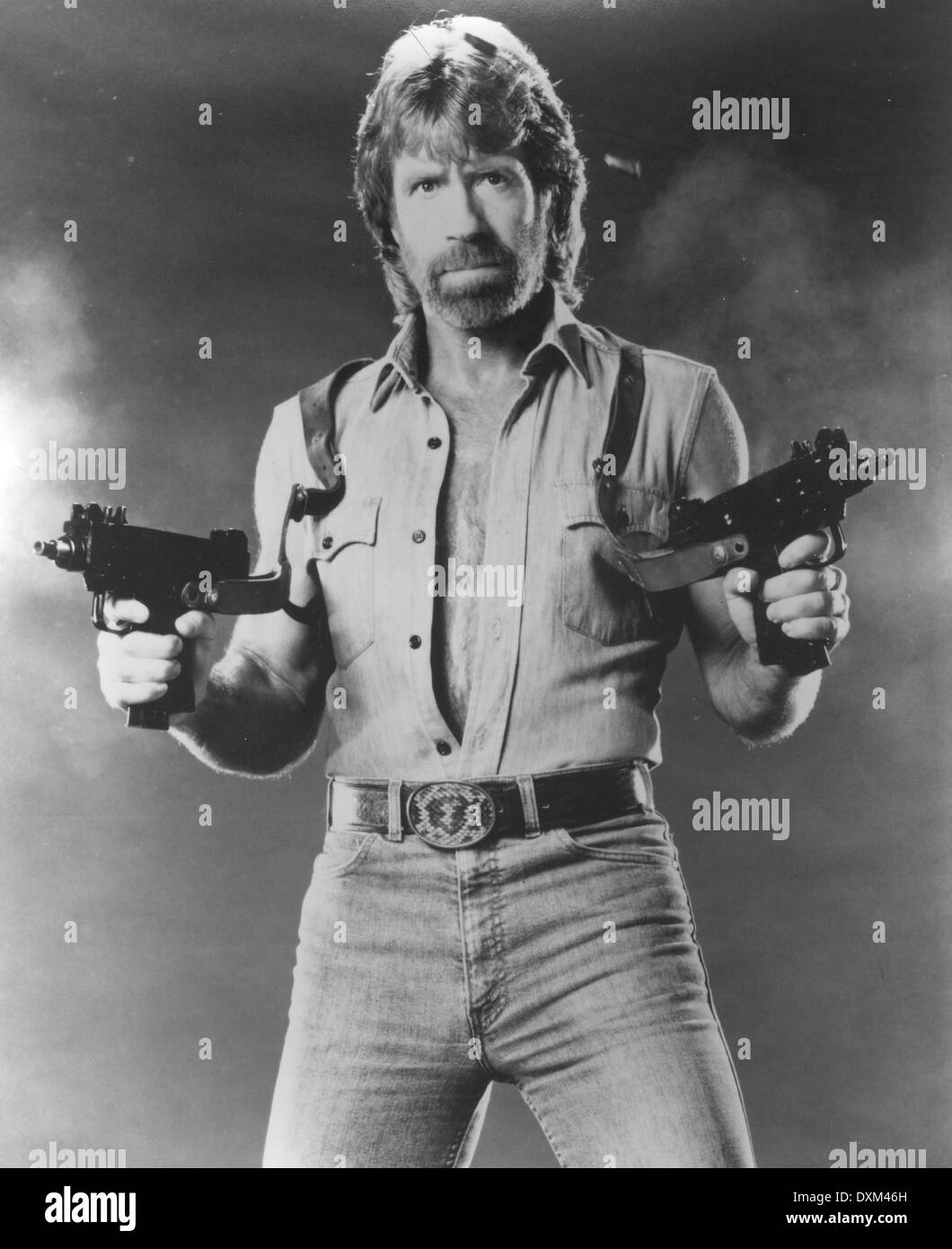 Chuck norris 1985 Black and White Stock Photos & Images - Alamy