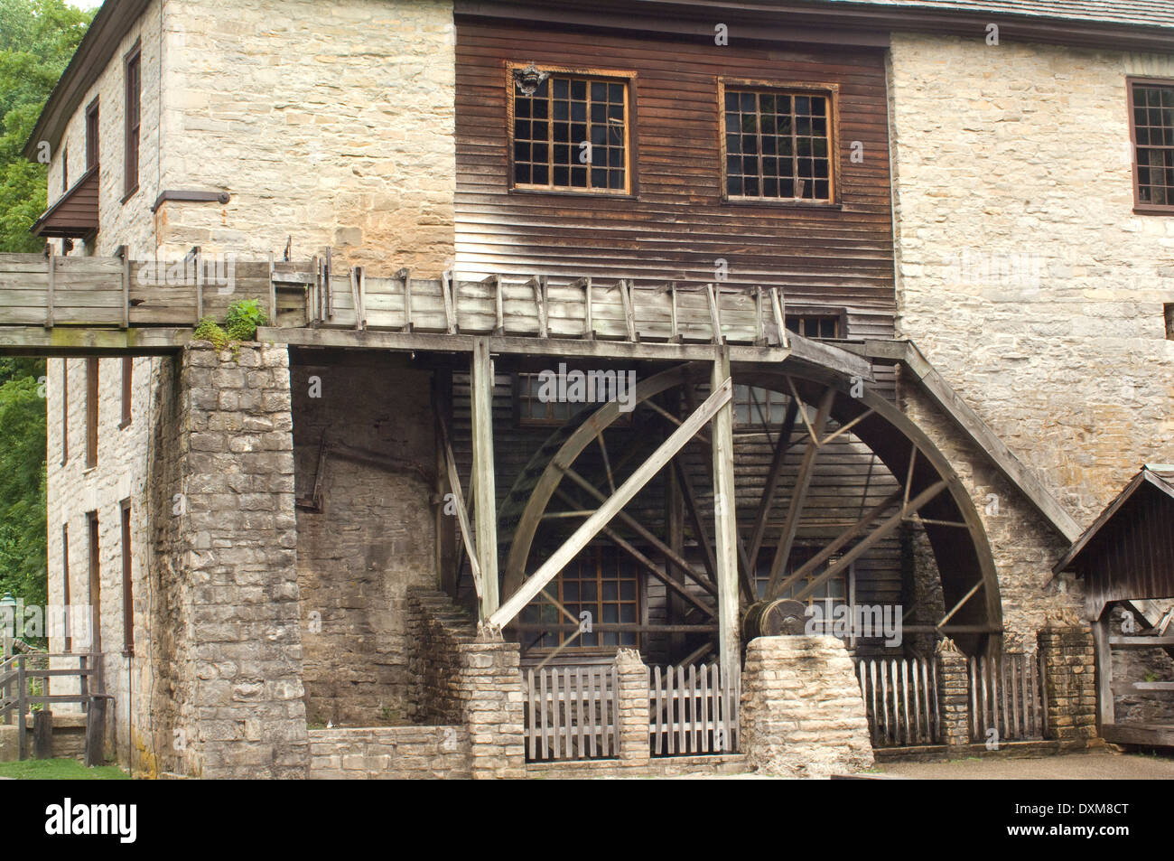 Us water powered mill hires stock photography and images Alamy