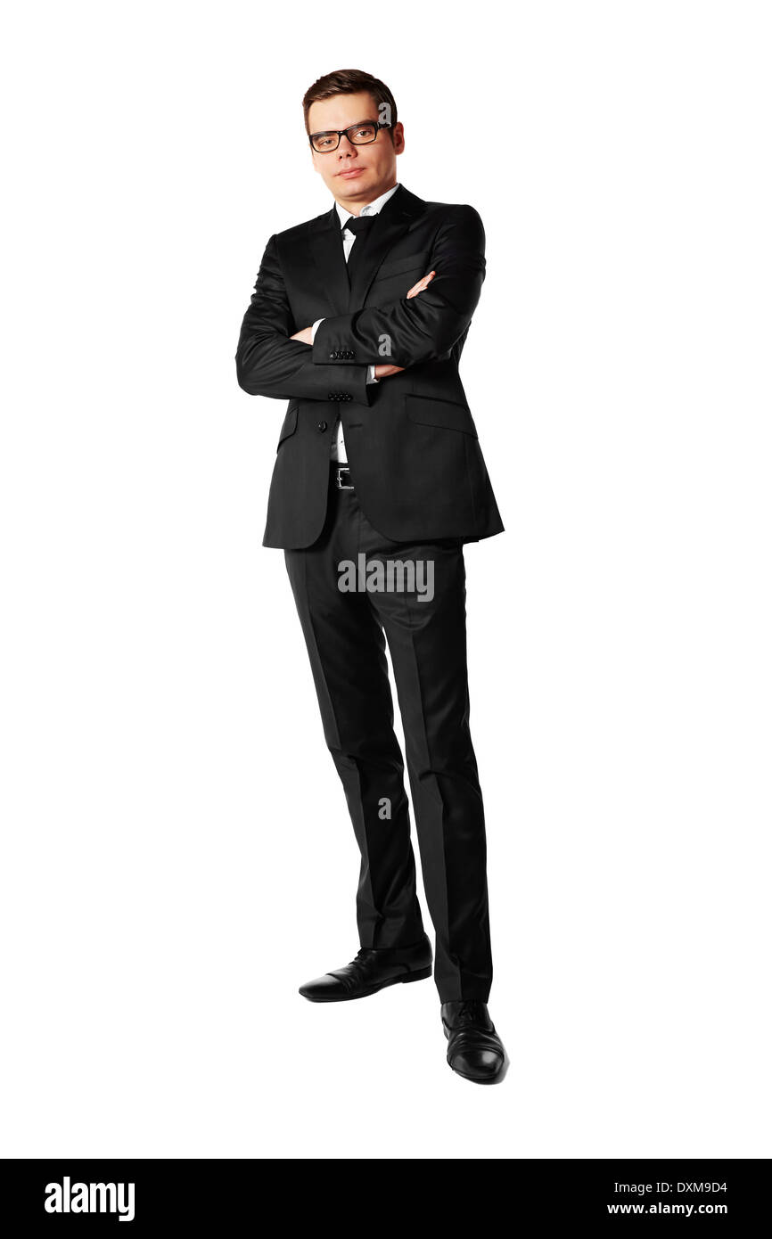 Tall white man suit Cut Out Stock Images & Pictures - Alamy