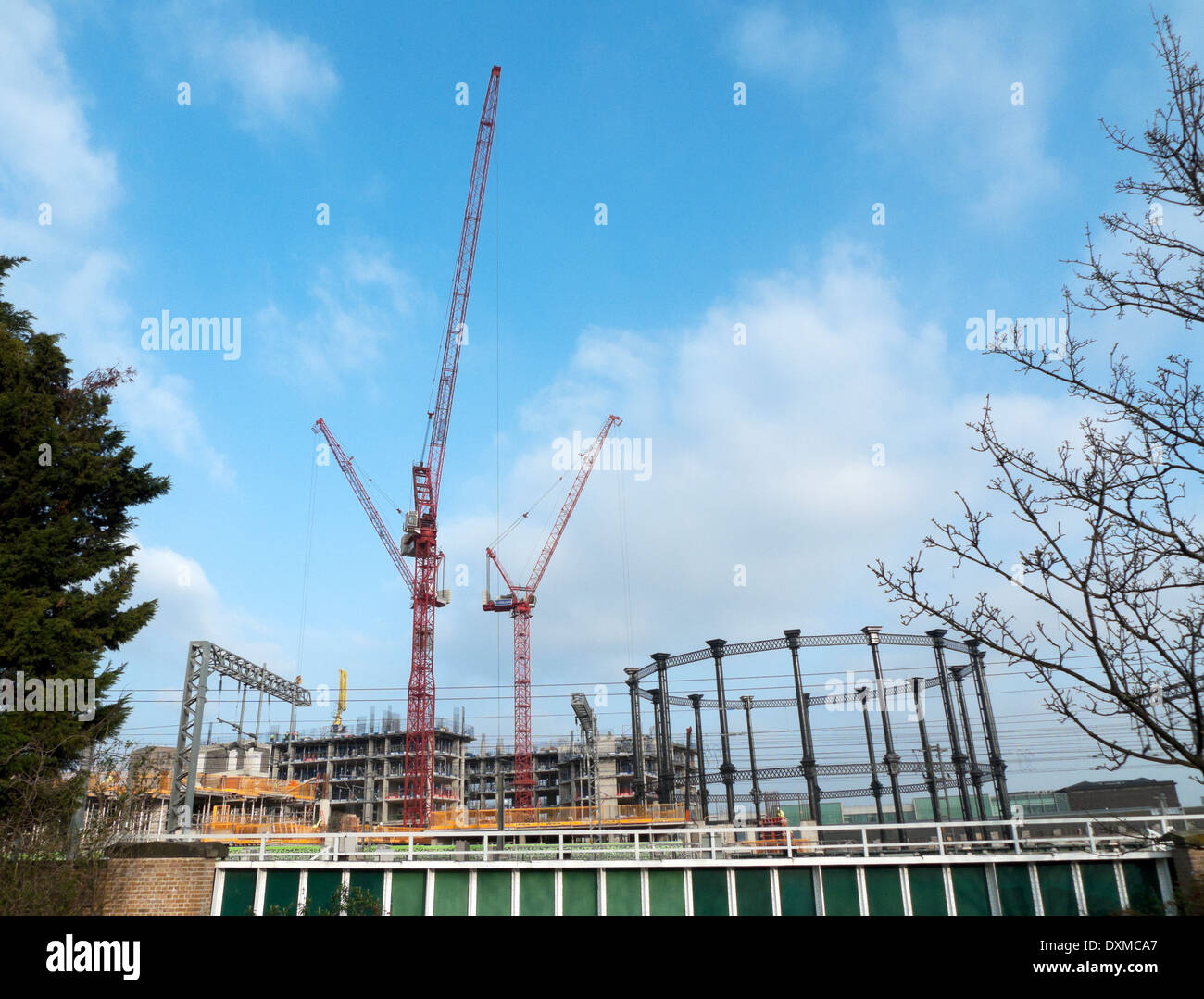 Kings cross gas holder hires stock photography and images Alamy
