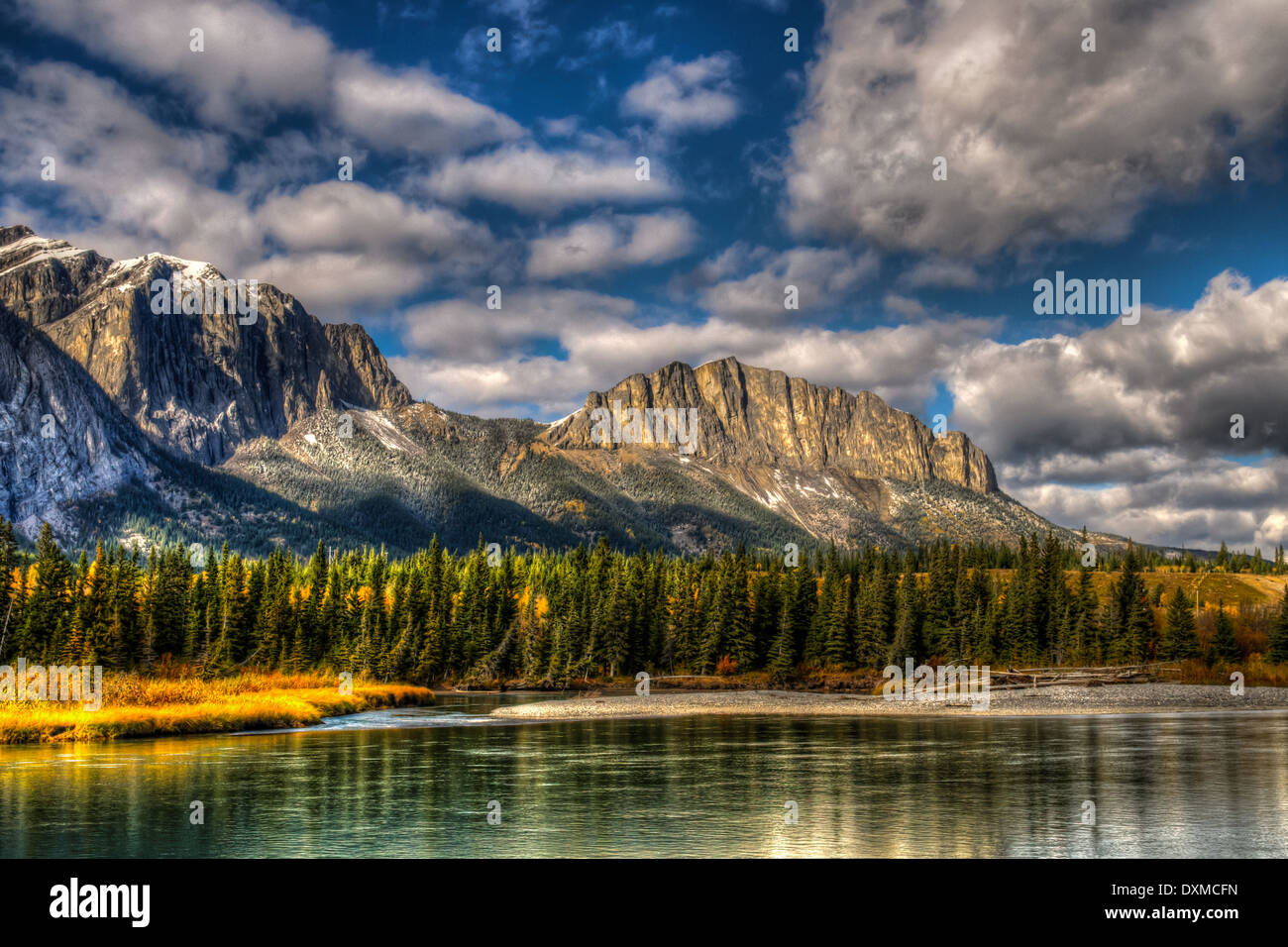 Scenic Mount John Laurie Kananaskis Country Alberta Canada Stock Photo Alamy