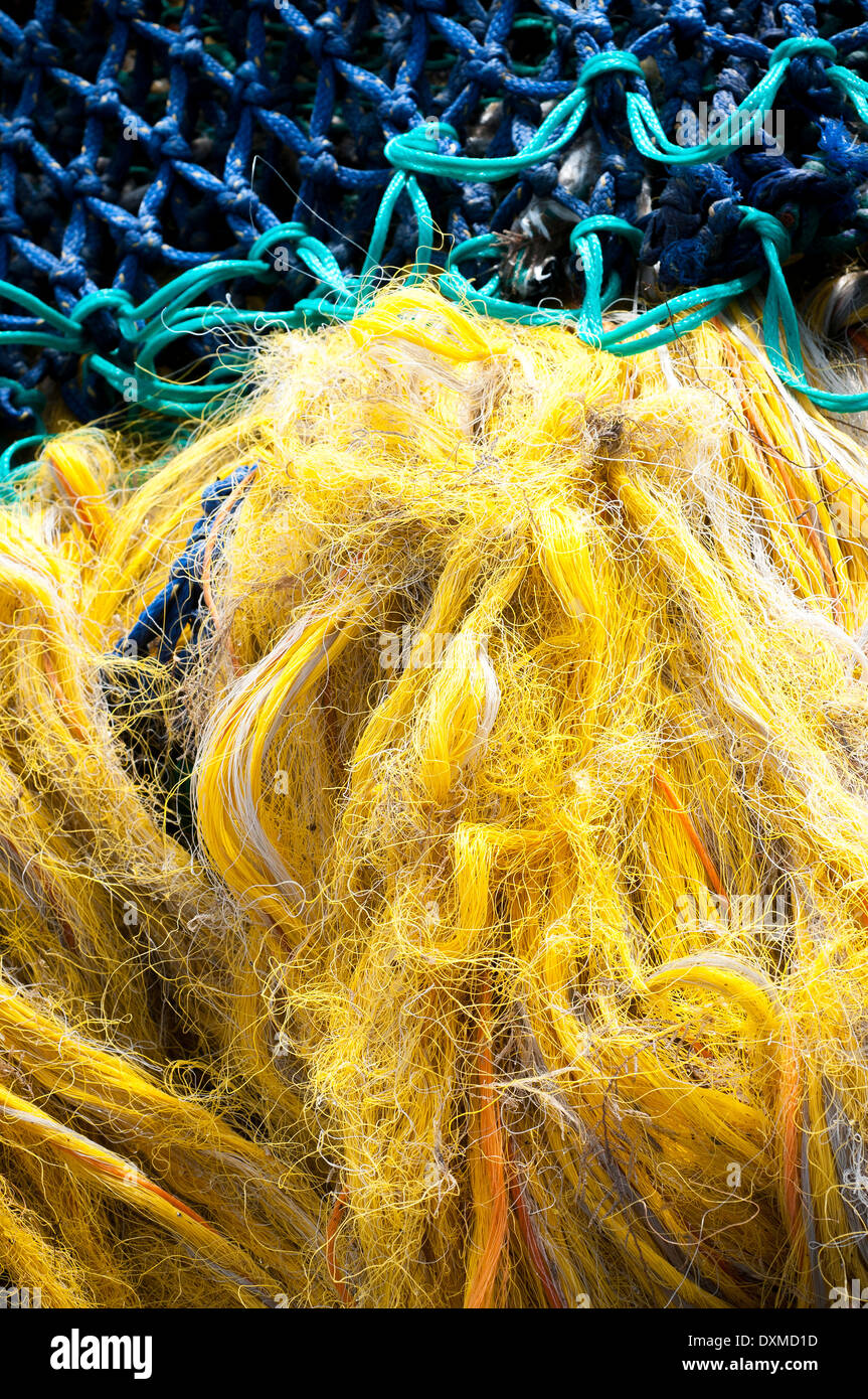 Fishing trawler netting nets net hi-res stock photography and