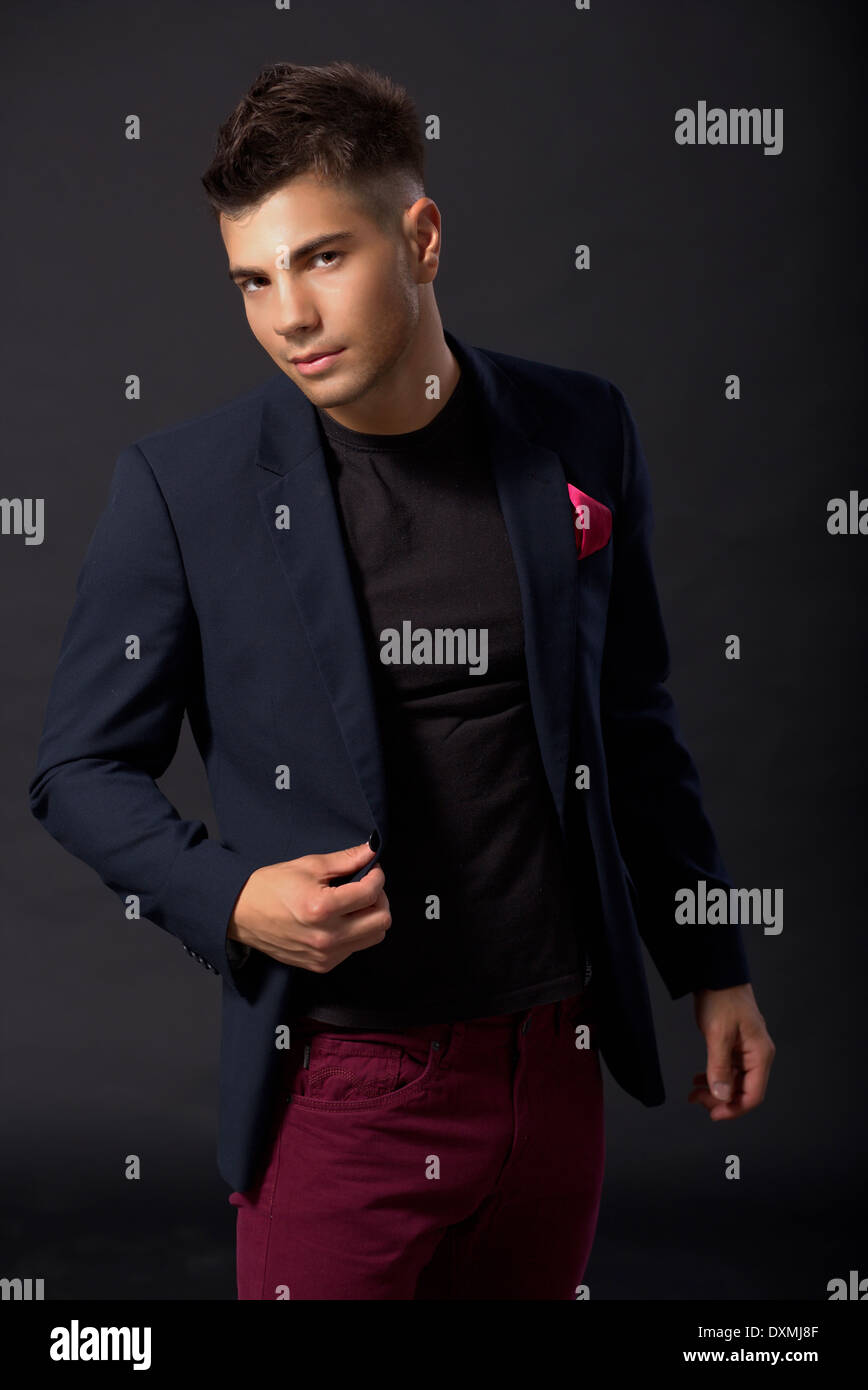 Beauty studio man hi-res stock photography and images - Alamy