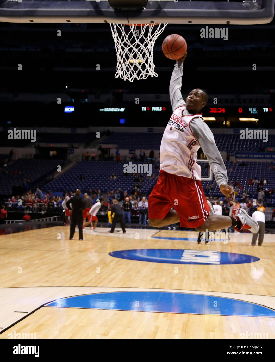 Louisville cardinals guard terry rozier 0 hi res stock photography
