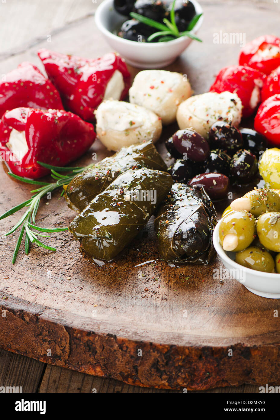 Mixed Antipasto Stock Photo Alamy
