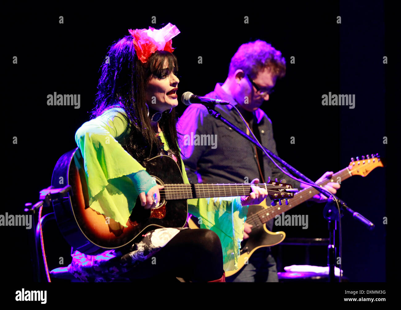 Wroclaw, Poland. 27th March, 2014. German singer, actress Nina Hagen