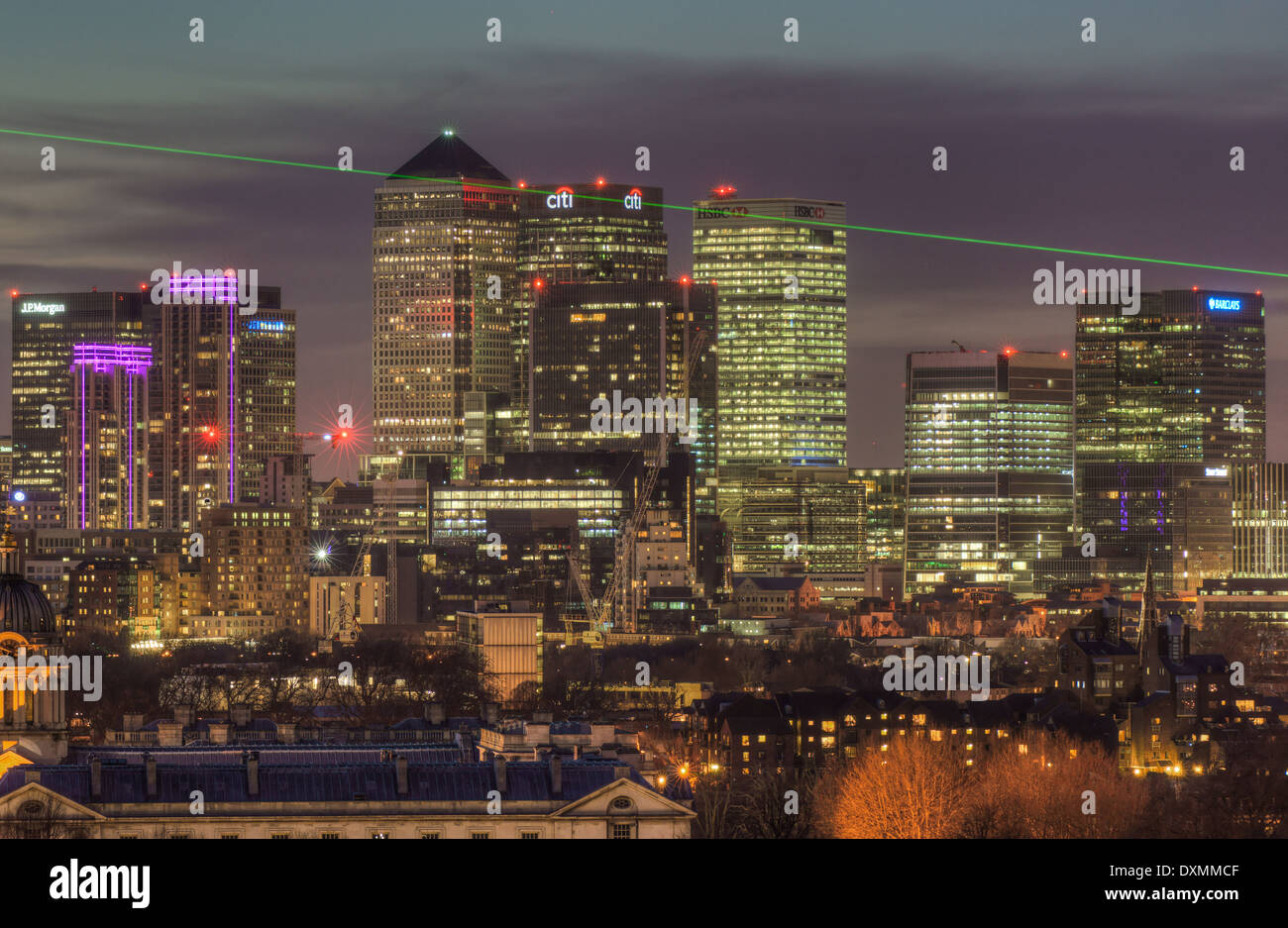 Canary Wharf, London Docklands Stock Photo - Alamy