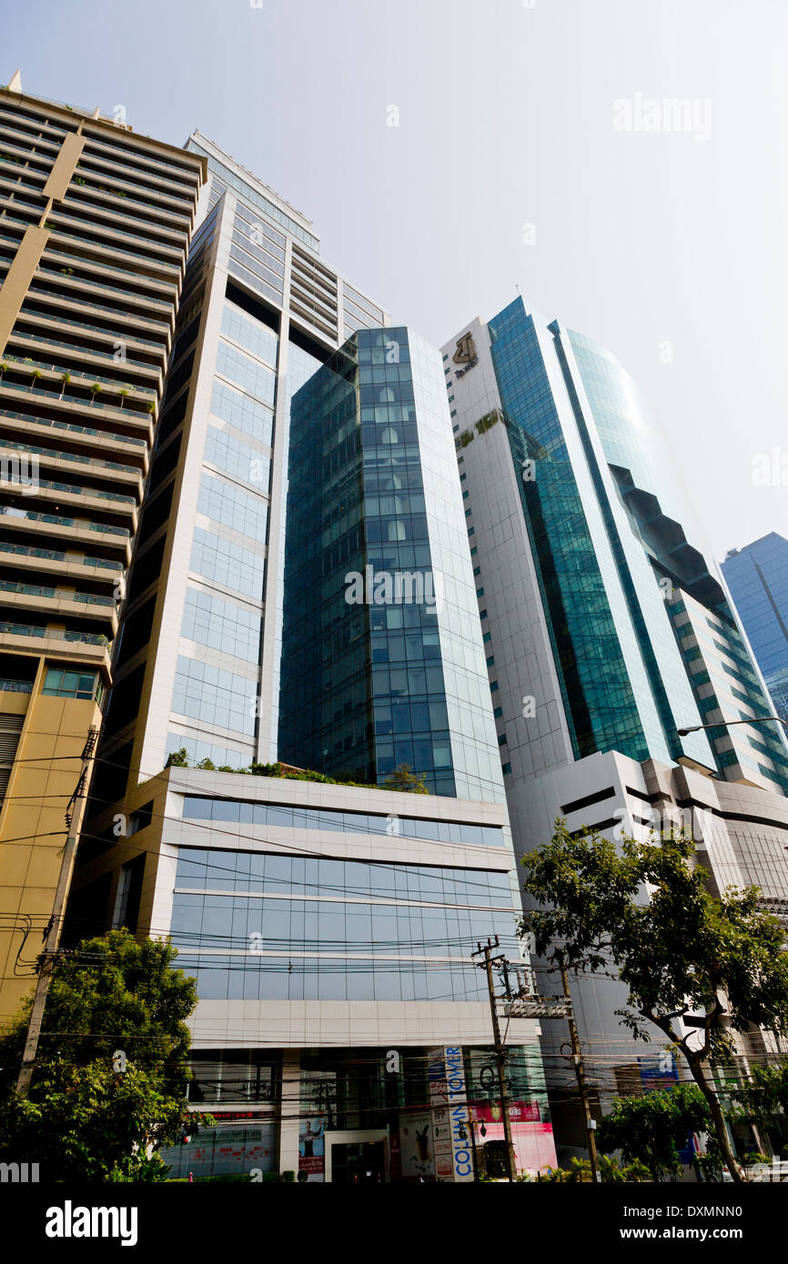 Modern Highrise Building in Bangkok, Thailand Stock Photo - Alamy