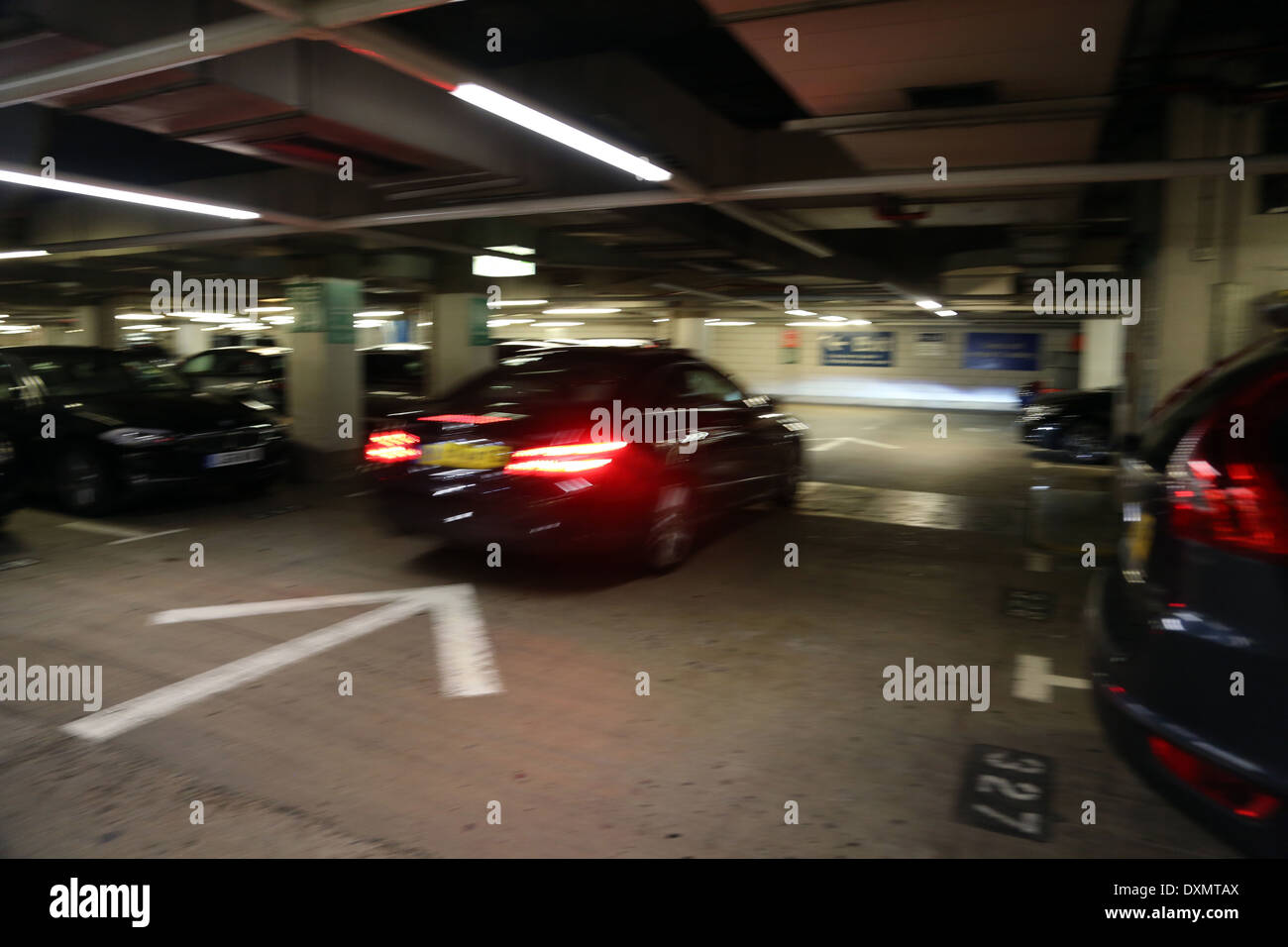 Directing cars to car park hires stock photography and images Alamy