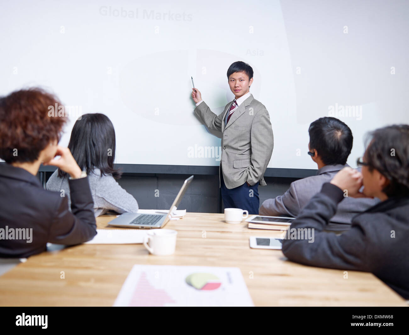business presentation Stock Photo