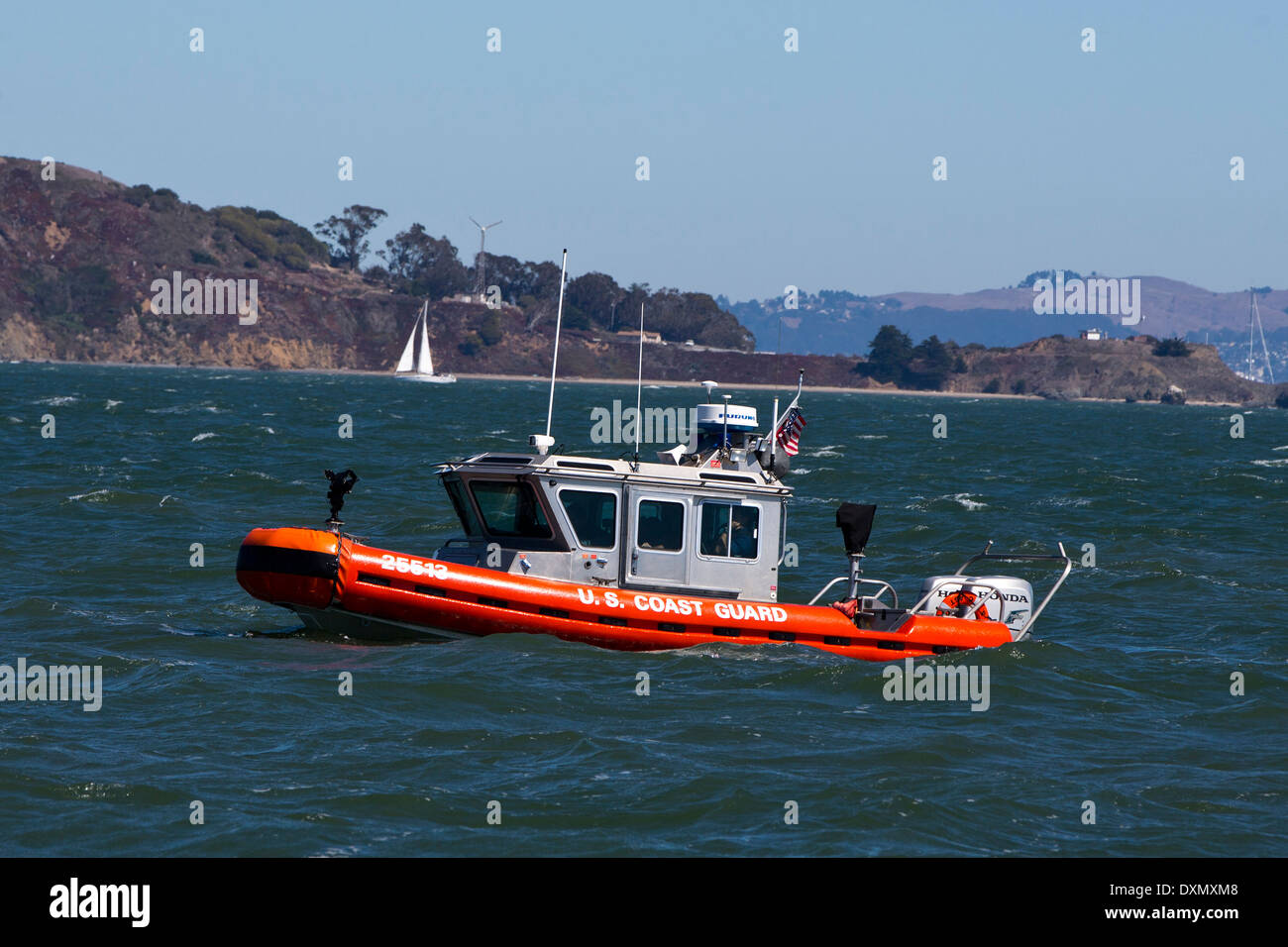 U.S. Coast Guard Defender-class Response Boat, San Francisco Bay, San ...