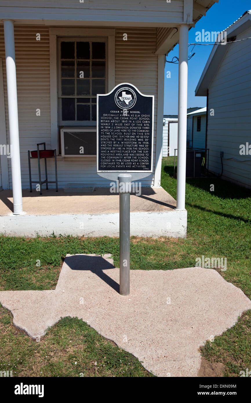 Cedar Point School Originally Known As Elm Grove School The Cedar