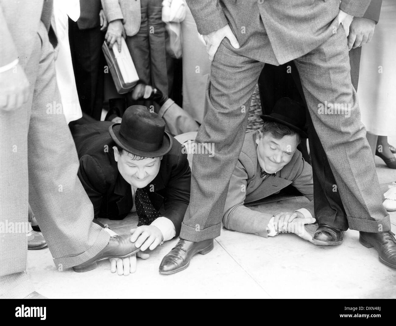 Laurel and hardy going bye bye hires stock photography and images Alamy
