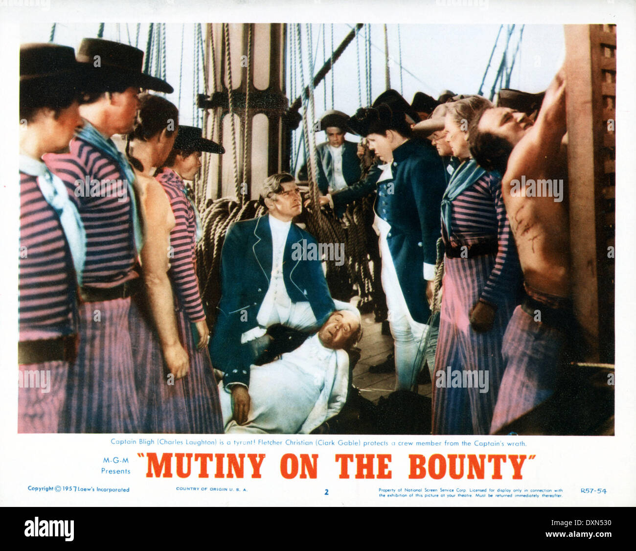 Mutiny On The Bounty 1935 Clark Gable Hi res Stock Photography And 