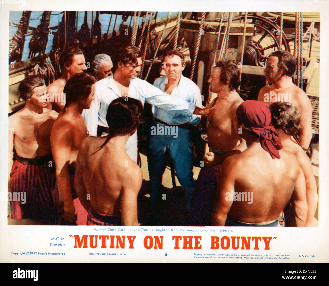 Mutiny On The Bounty 1935 Clark Gable Hi res Stock Photography And 