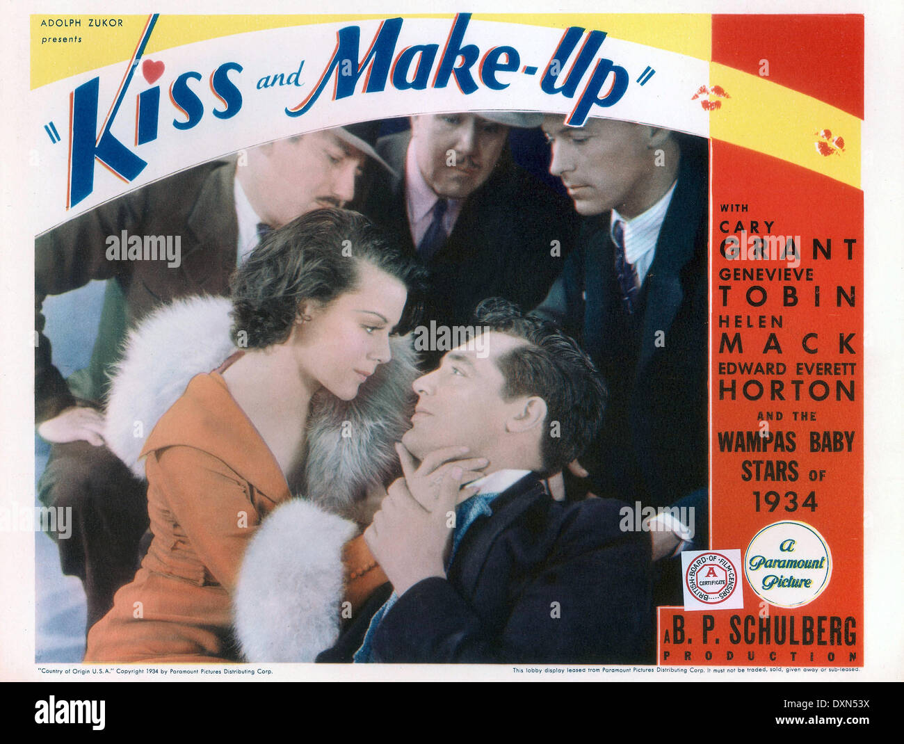 KISS AND MAKEUP Stock Photo Alamy
