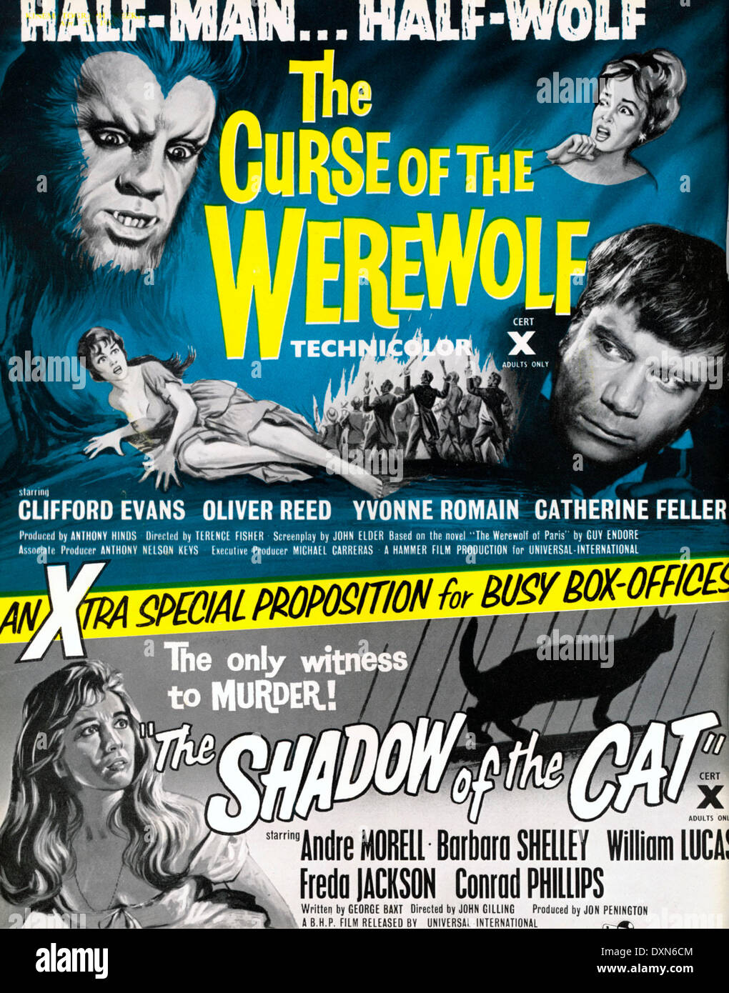 The Night of the Werewolf by Terence Fisher, 1961 - Movie Poster - Books,  Papers & Autographs - Plazzart