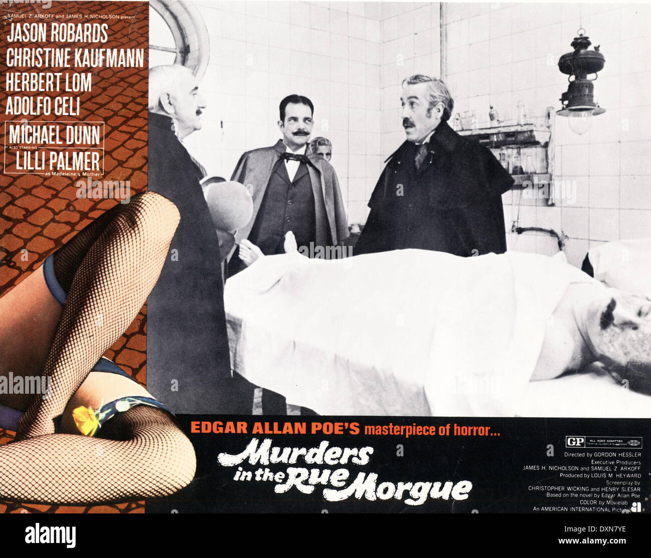 MURDERS IN THE RUE MORGUE Stock Photo