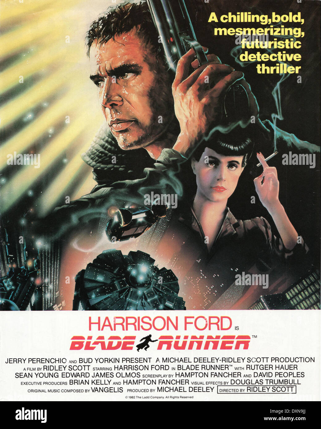 Blade runner film poster hi-res stock photography and images - Alamy