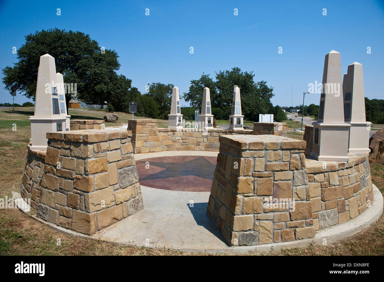 Fort Wolters Historial Park monuments, Fort Wolters, Texas, United