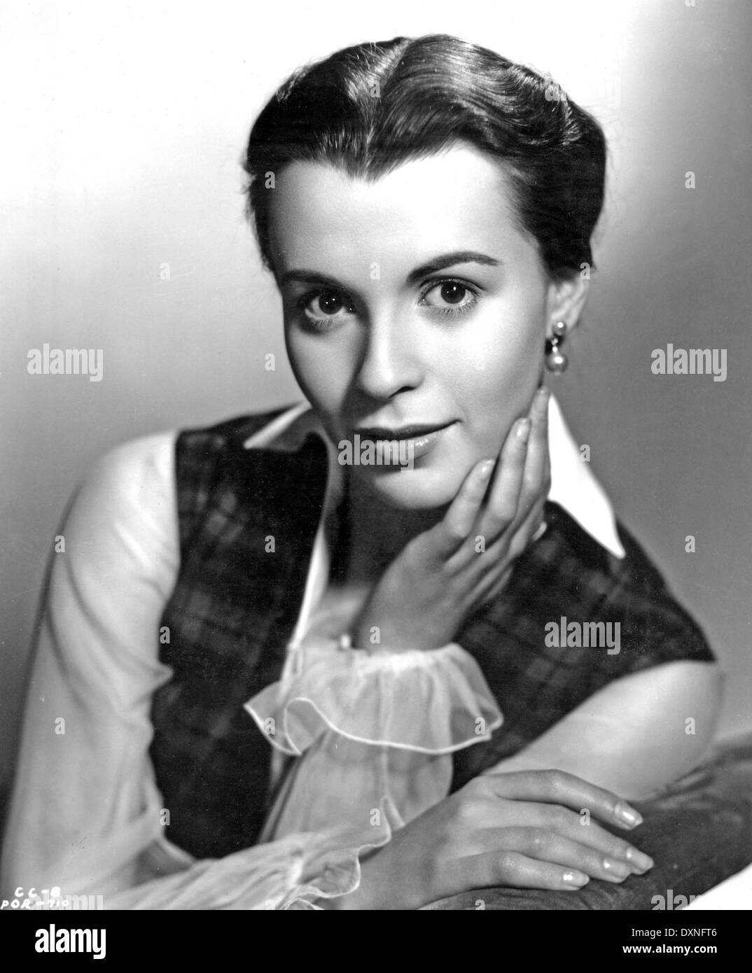 Young Portrait of Actress Claire Bloom Original News Service Photo