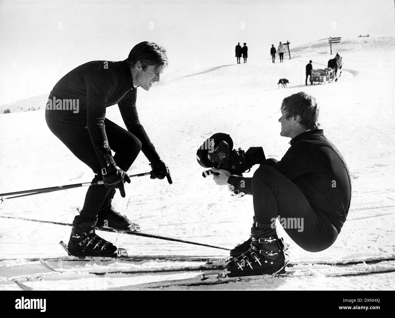 DOWNHILL RACER Stock Photo Alamy