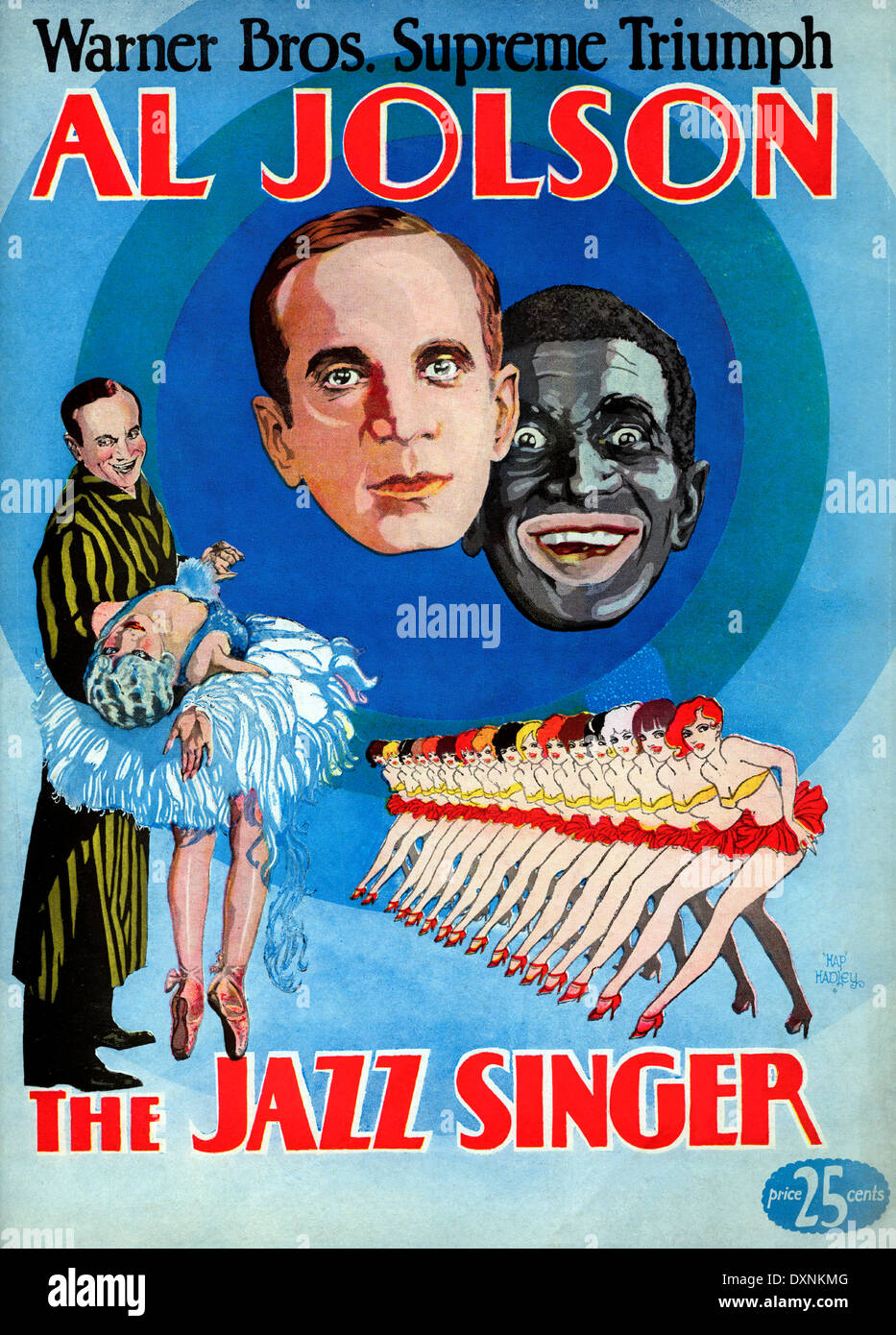 The jazz singer [1927 movie] hi-res stock photography and