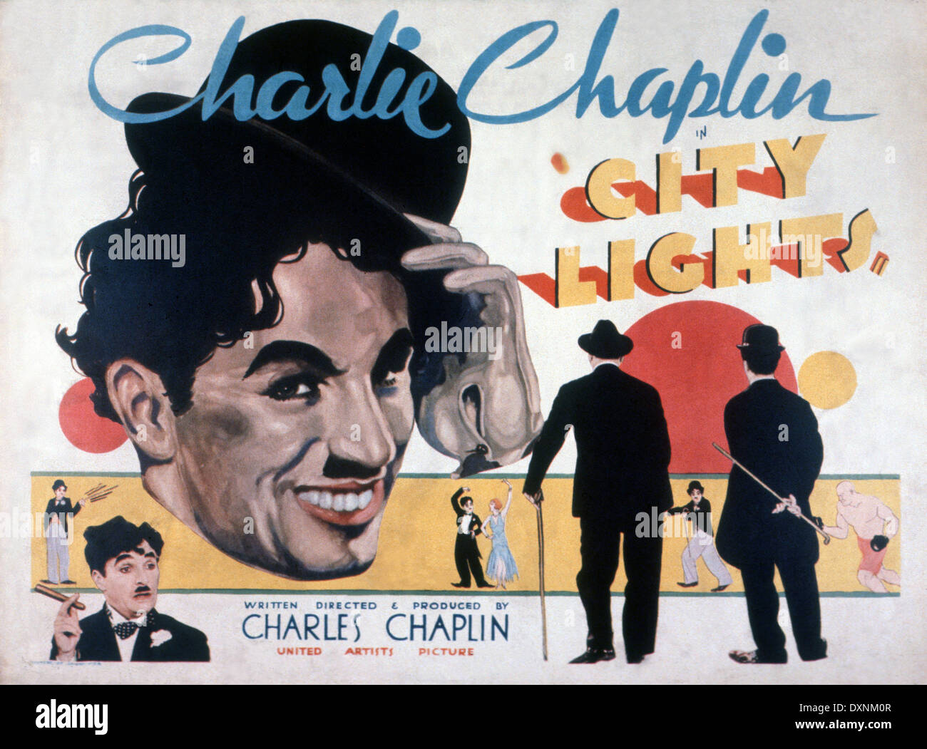 City lights chaplin hi-res stock photography and images - Alamy