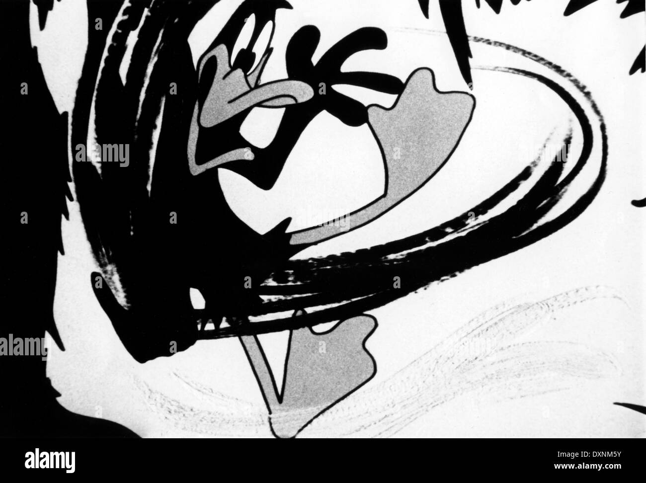 Daffy duck Black and White Stock Photos & Images - Alamy