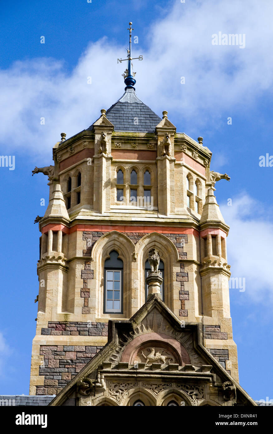 Cardiff Royal Infirmary, Cardiff, Wales. Stock Photo