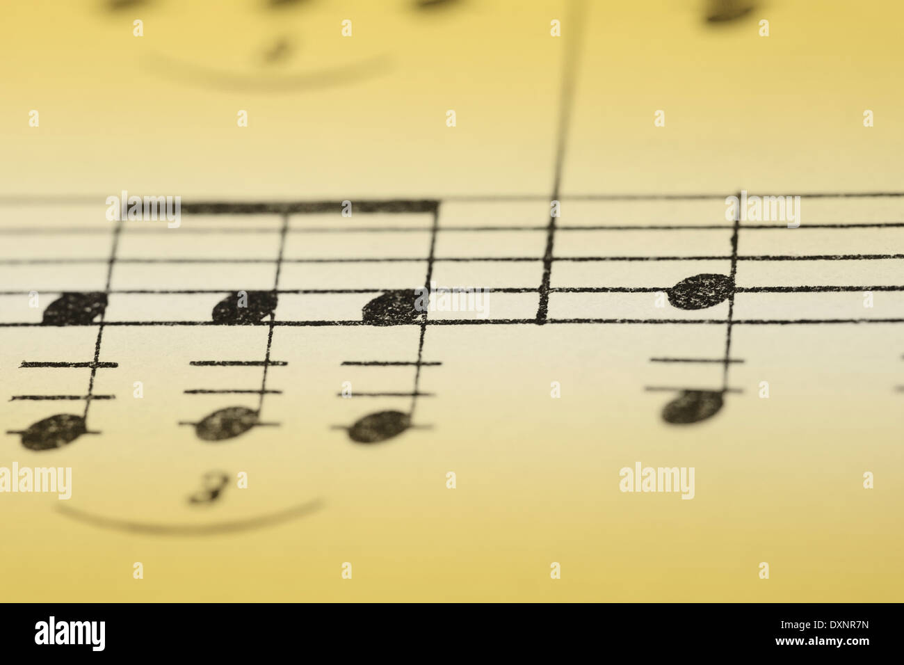 Musical notation hi-res stock photography and images - Alamy